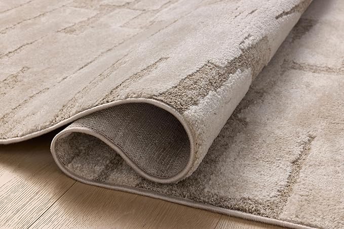 Loloi Amber Lewis Monty Collection MOT-04 Taupe/Beige 2'-7" x 10'-0", .50" Pile - Image 4