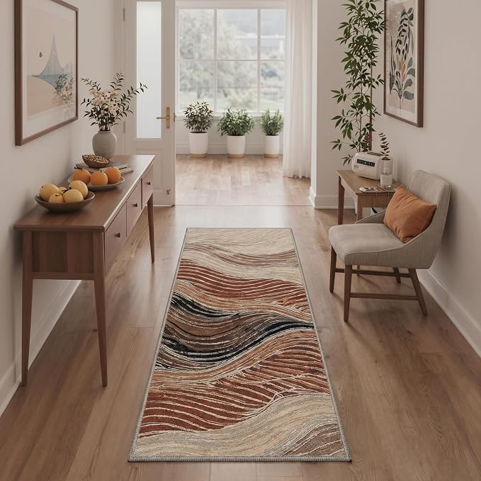BEIMO Area Rugs 9x12 for Living Room Bedroom, Modern Abstract Machine Washable - Image 6