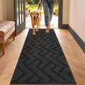 hicorfe Dirt Trapper Indoor Doormat, Non Slip Backing Washable Door Mats by Hicorfe
