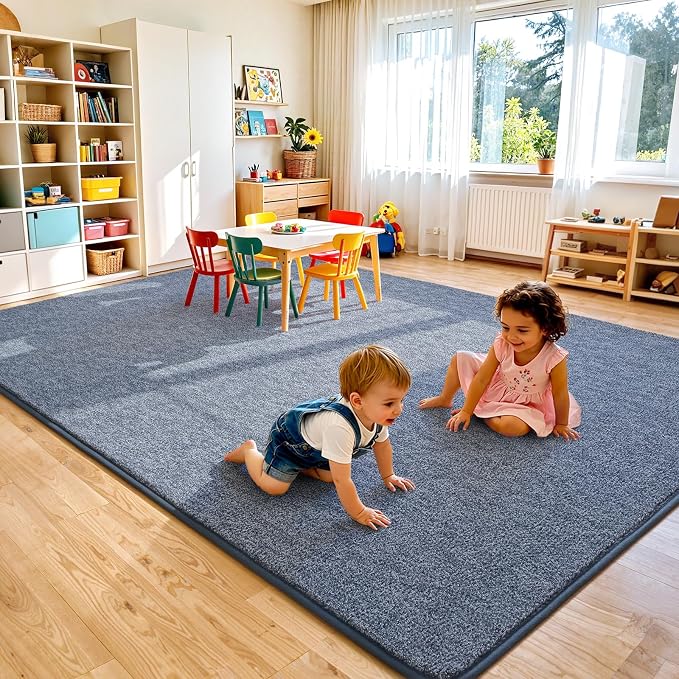 Keeko 5x8 Area Rugs for Living Room, Soft Modern Memory Foam Bedroom Rug - Image 7