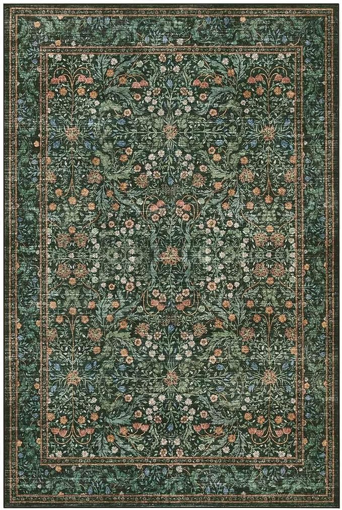 Rugxara 5x7 Area Rugs for Living Room Bedroom, Large Washable Rug, Non Slip & - Image 5