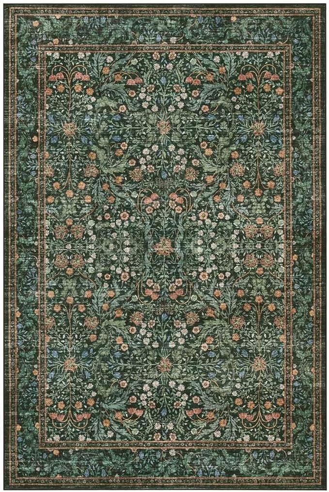 Rugxara 4x6 Area Rugs for Living Room Bedroom, Large Washable Rug, Non Slip & - Image 4