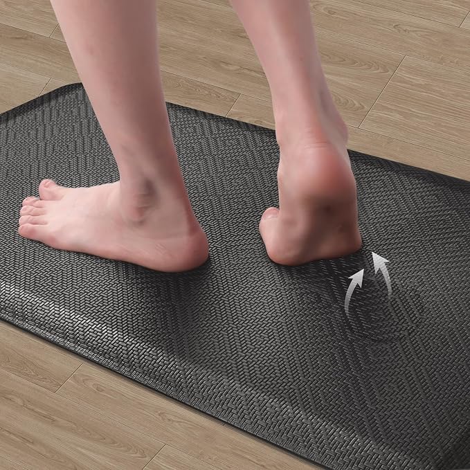 Mattitude Kitchen Mat Cushioned Anti-Fatigue Floor Mat Water Resistant Non-Slip - Image 3