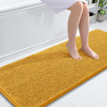 OLANLY Bathroom Runner Rugs 59x24, Soft Absorbent Chenille Bath Rugs, Rubber by OLANLY