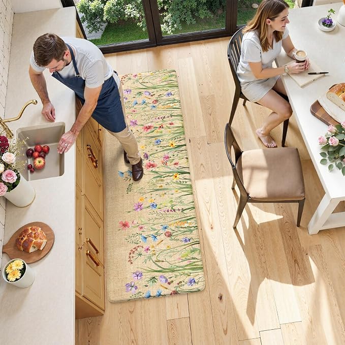 KIMODE Anti Fatigue Mats for Kitchen Floor, Non Slip Kitchen Mats for Floor - Image 8