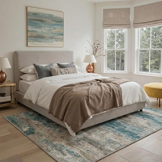 BEIMO Area Rugs 8x10 for Living Room Bedroom, Modern Abstract Machine Washable - Image 2