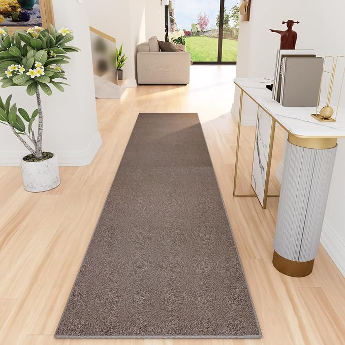 AREDO Runner Rug with Non Slip Rubber Backing, Washable Soft Floor Carpet - Image 6