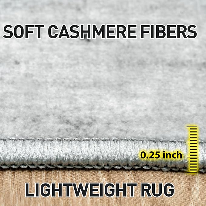 8x10 Area Rugs Washable Rug: Modern Abstract Living Room Rug Soft Anti-Skid - Image 7