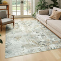 4x6 Rugs for Entryway Non-Slip Washable, Abstract Soft Area Rugs for Living Room by Carpelux