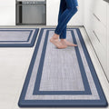 Mattitude Kitchen Mats Set of 2 Cushioned 0.47 inch Kitchen Rugs Non-Skid Rug by Mattitude
