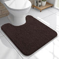 OLANLY Toilet Rugs U-Shaped 20x20, Extra Soft Absorbent Chenille Contour by OLANLY