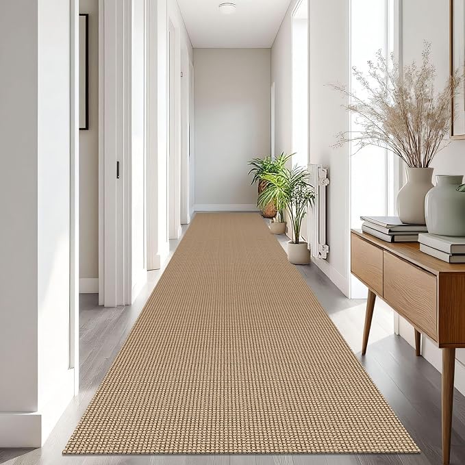 IOHOUZE Washable Exrea Long Hallway Runner Rug 3x16 Non Slip Rubber Backed - Image 8
