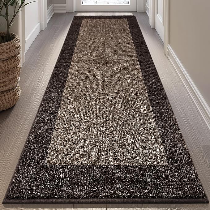 Machine Washable Kitchen Rug 32" x 72", Non Slip Indoor Door Rug, Absorbent by Unknown