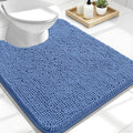 OLANLY Toilet Rugs U-Shaped 24x20, Extra Soft Absorbent Chenille Contour by OLANLY