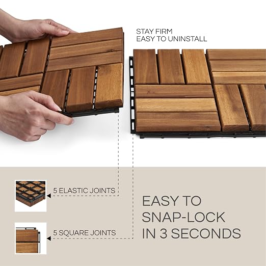 THYOI Premium Deck Tiles, Patio Flooring - Image 4