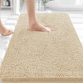 OLANLY Bathroom Rugs 35x24, Extra Soft Absorbent Chenille Bath Rugs, Rubber by OLANLY