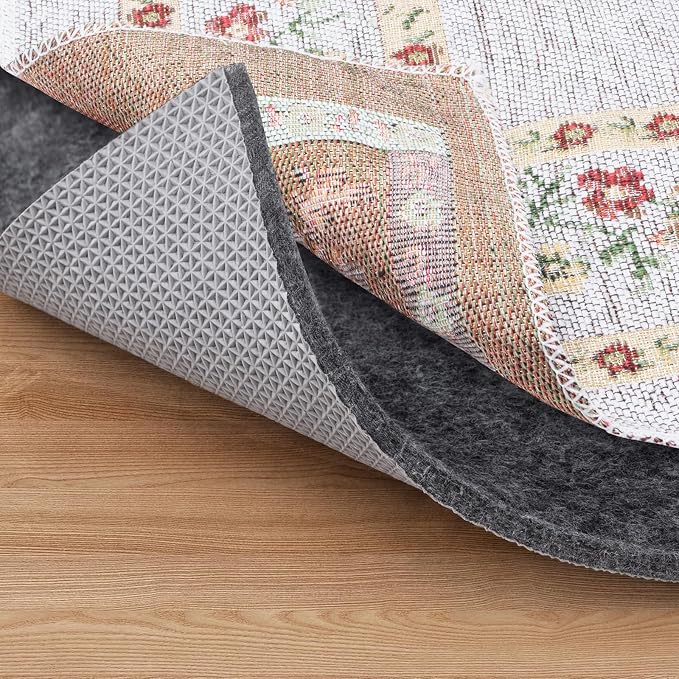 BALEINE Felt Non Slip Rug Pads, Extra Large 1/4" Thick Felt and Rubber Backing by BALEINE