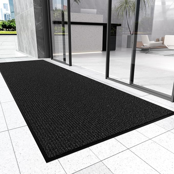 Front Door Mat 3' x 10', Heavy Duty Large Commercial Floor Mats, Non-Slip Low by EZ2LIVE