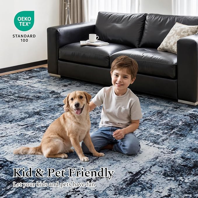 Rugflix 2x10 Runner Rug for Entryway, Kitchen Rugs Soft Non-Slip Washable - Image 5