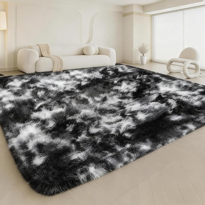 8x10 Area Rugs Living Room, Non-Slip Upgraded Indoor Thick Soft Rug, Modern - Image 3