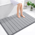 OLANLY Memory Foam Bath Mat 44x32, Super Soft Absorbent Bathroom Rugs, Quick Dry by OLANLY