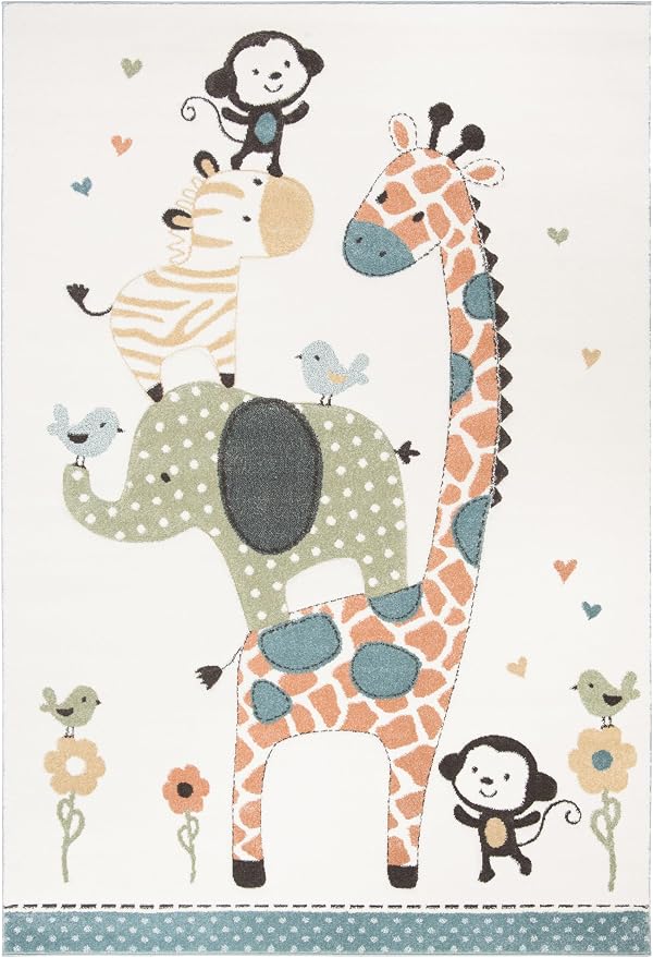 SAFAVIEH Carousel Kids Collection Area Rug - Image 2