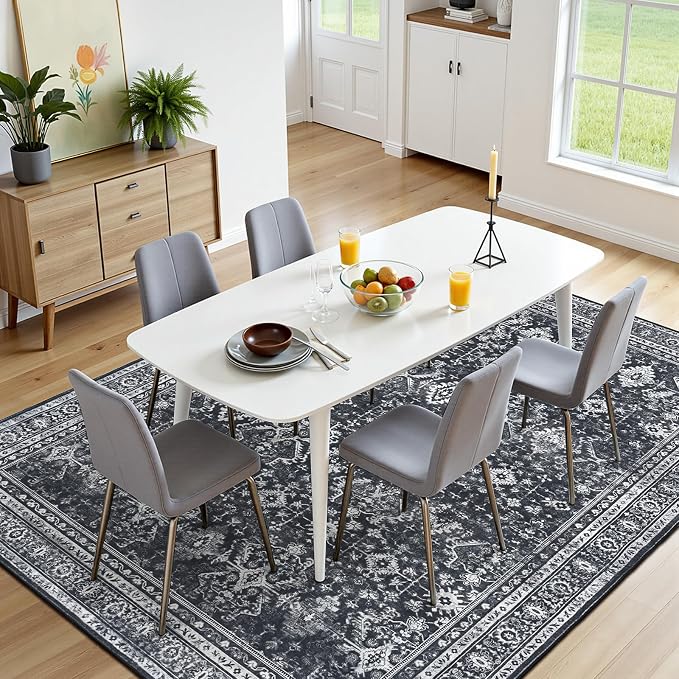 Lofus 5x7 Area Rug for Living Room, Soft Boho Carpets for Bedroom Dining Room - Image 2