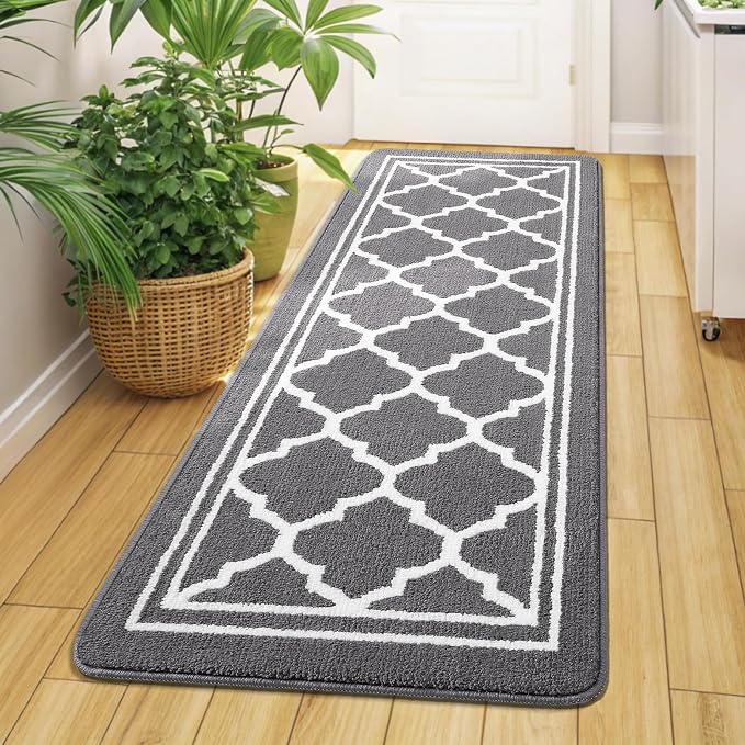 Buganda Runner Indoor Door Mat, Dirt-Resistant and Absorbent Doormat, Low by Buganda