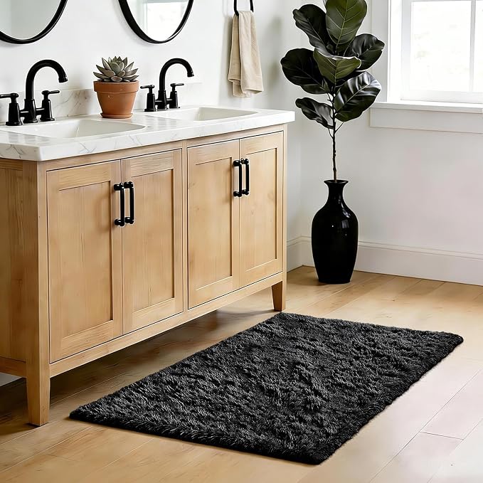 Soft Runner Rugs for Bedroom, Bedside Rug for Living Room Bedroom Room Home - Image 3