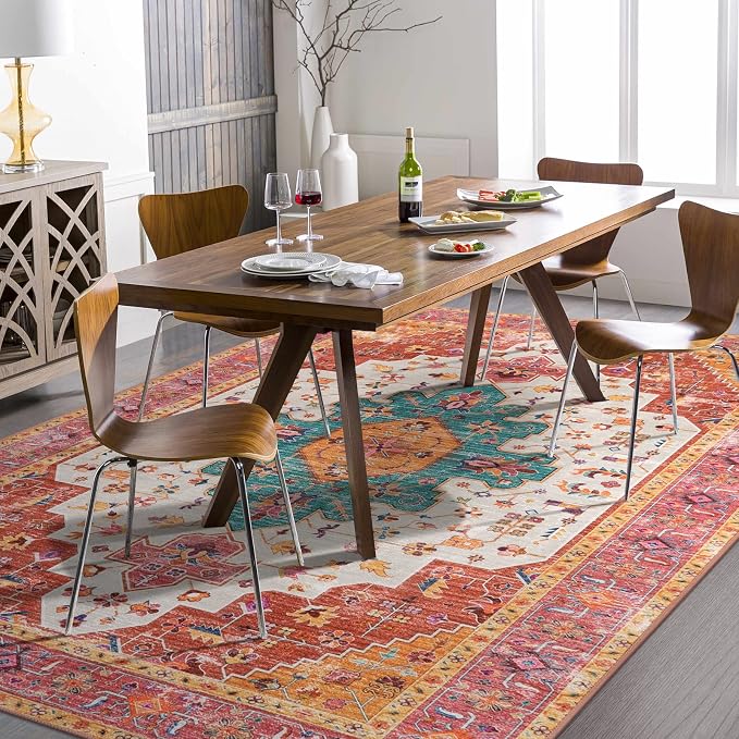 Moynesa Ultra-Thin Washable 10x14 Area Rugs - Image 8