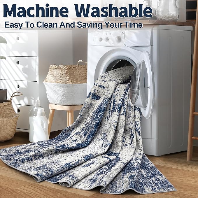 Washable Rug 6x9 Area Rugs: Soft Large Living Room Rug - Image 6