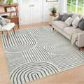 Lahome Abstract 9x12 Area Rugs for Living Room Bedroom, Soft Washable Rugs 9x12 by Lahome