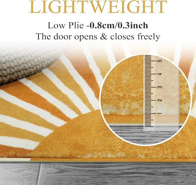 Lahome Boho Area Rug: 5'x7' Machine Washable & Non-Slip - Image 2