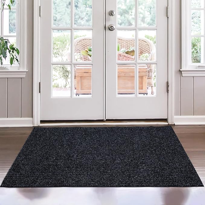 Ottomanson Mud Mat 3' x 3'11" Entryway Rug - Image 10