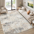 Lofus 6x9 Area Rug for Living Room, Neutral Modern Washable Carpet for Bedroom by Lofus