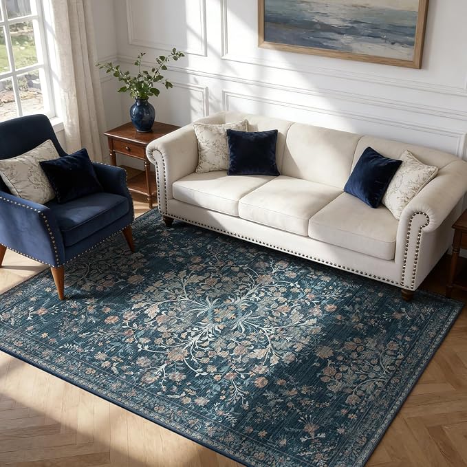 Washable Area Rugs 5'x7', Ultra Soft Carpet - Image 4