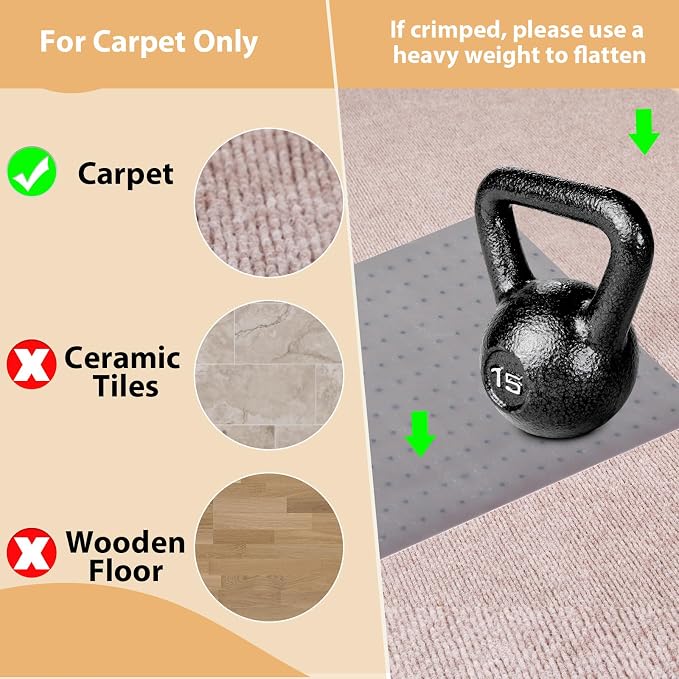 Carpet Protector for Pets Cat Carpet Protector for Doorway, Anti Scratch Under - Image 6