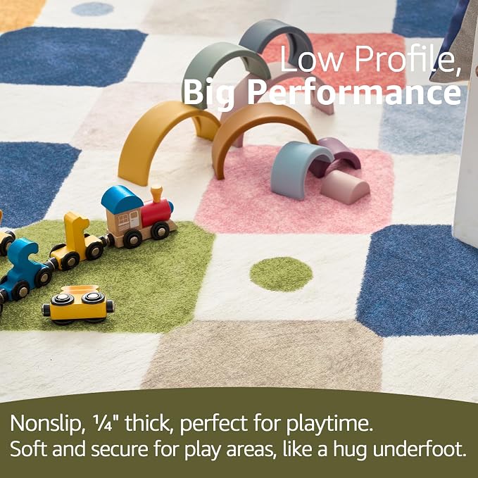 jinchan Macy 7ft Kids Round Rug - Image 6