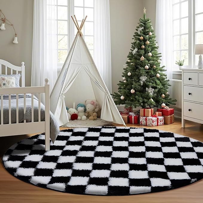 TOOHUB Super Soft Rug, Round Rug - Image 7