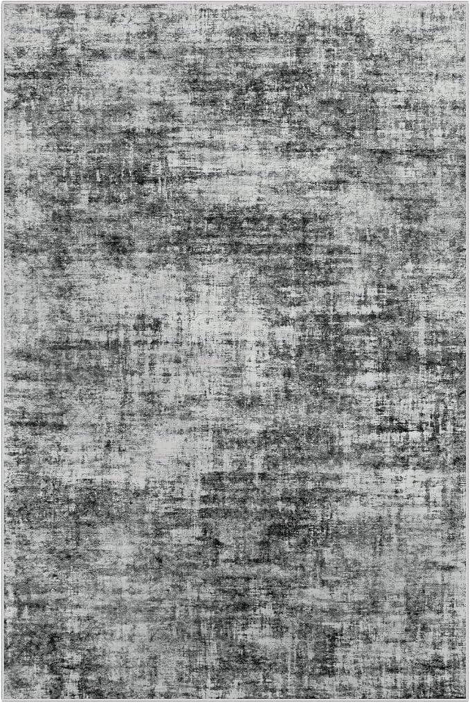 5x7 Area Rugs Washable Rug: Modern Abstract Living Room Rug Soft Anti-Skid Thin - Image 3