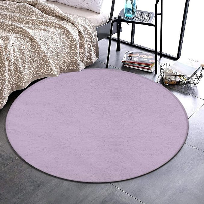 Large Round Area Rug Home Decor Modern Bathroom Rug Kitchen Office Circle Rug - Image 2