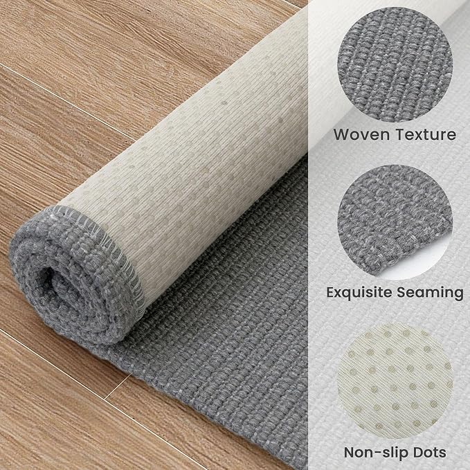 EARTHALL Washable Runner Rug 2x12 Ft Non Slip Runners - Image 5