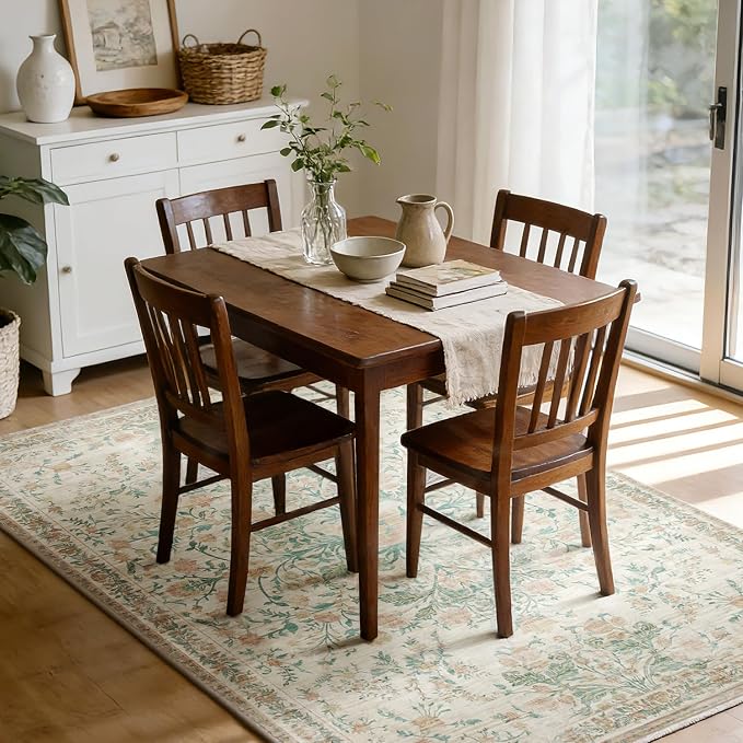 Washable Area Rugs 5'x7', Ultra Soft Carpet - Image 7