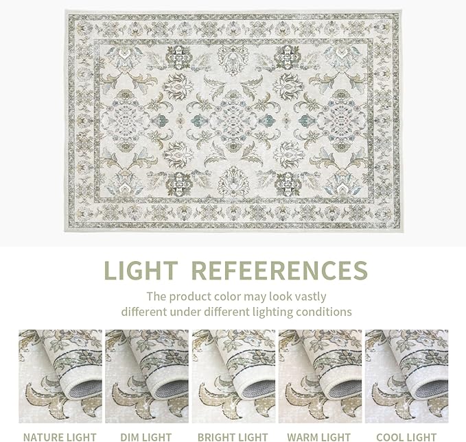 8x10 Washable Area Rugs - Image 5
