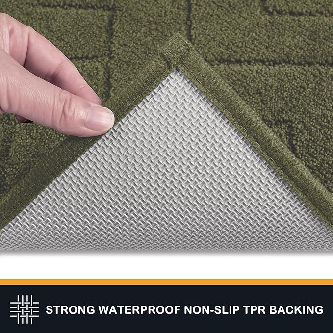 PURRUGS Dirt Trapping Door Mat 32" x 47", Non-Slip Machine Washable Entry Rug - Image 4