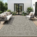 MontVoo-Outdoor Rug-Patio Rug 5x7 ft Polypropylene Indoor Outdoor Rugs Outdoor by MontVoo