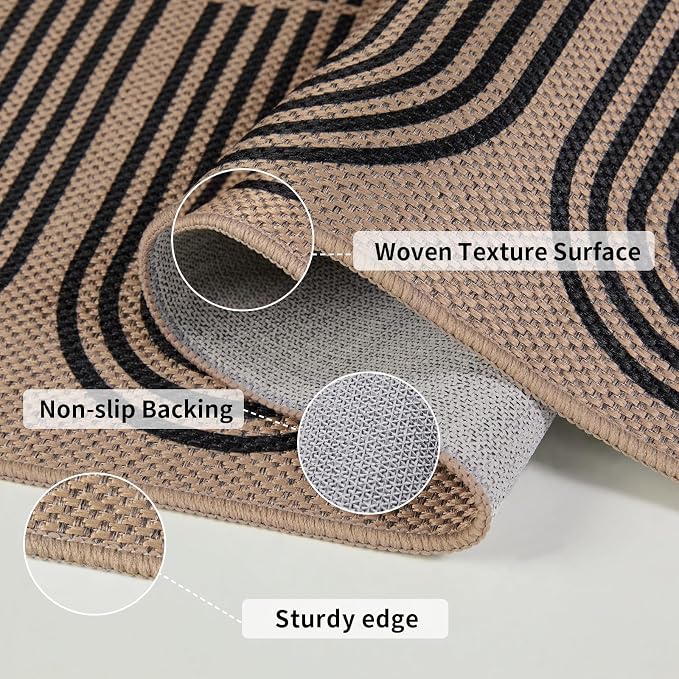 Tangsoo Easy Jute 2x6 Washable Runner Rug - Image 3