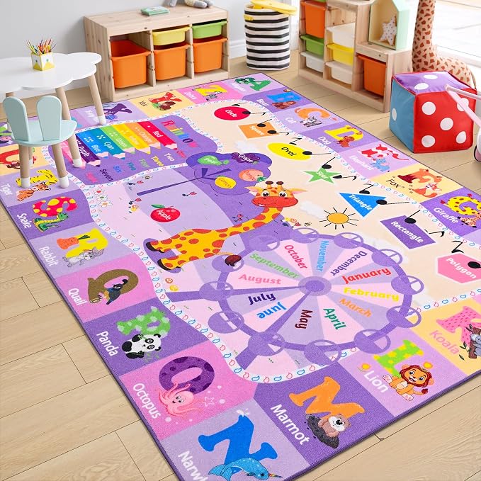 Chicrug Educational Kid Area Rug - Image 4