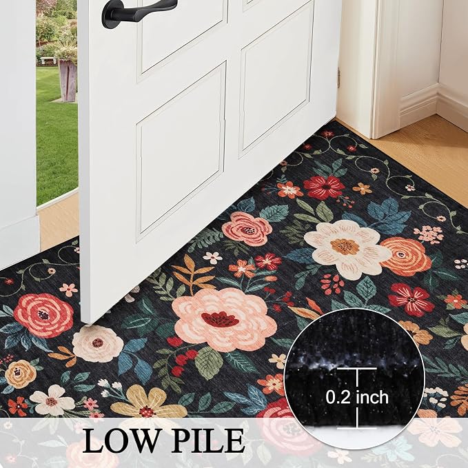 DUKINO 2x6 Runner Rug for Hallway, Washable Kitchen Runner Rug - Image 6
