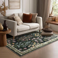 3x5 Washable Area Rugs for Entryway: Small Throw Rugs Stain Resistant Non Slip by palohom